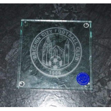 Brechin City FC Glass Coaster