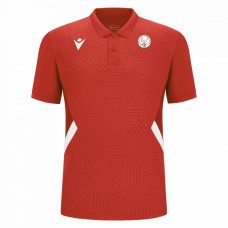 Brechin City FC RAP Polo Shirt Red/White