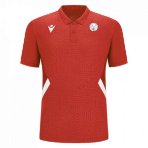 Brechin City FC RAP Polo Shirt Red/White